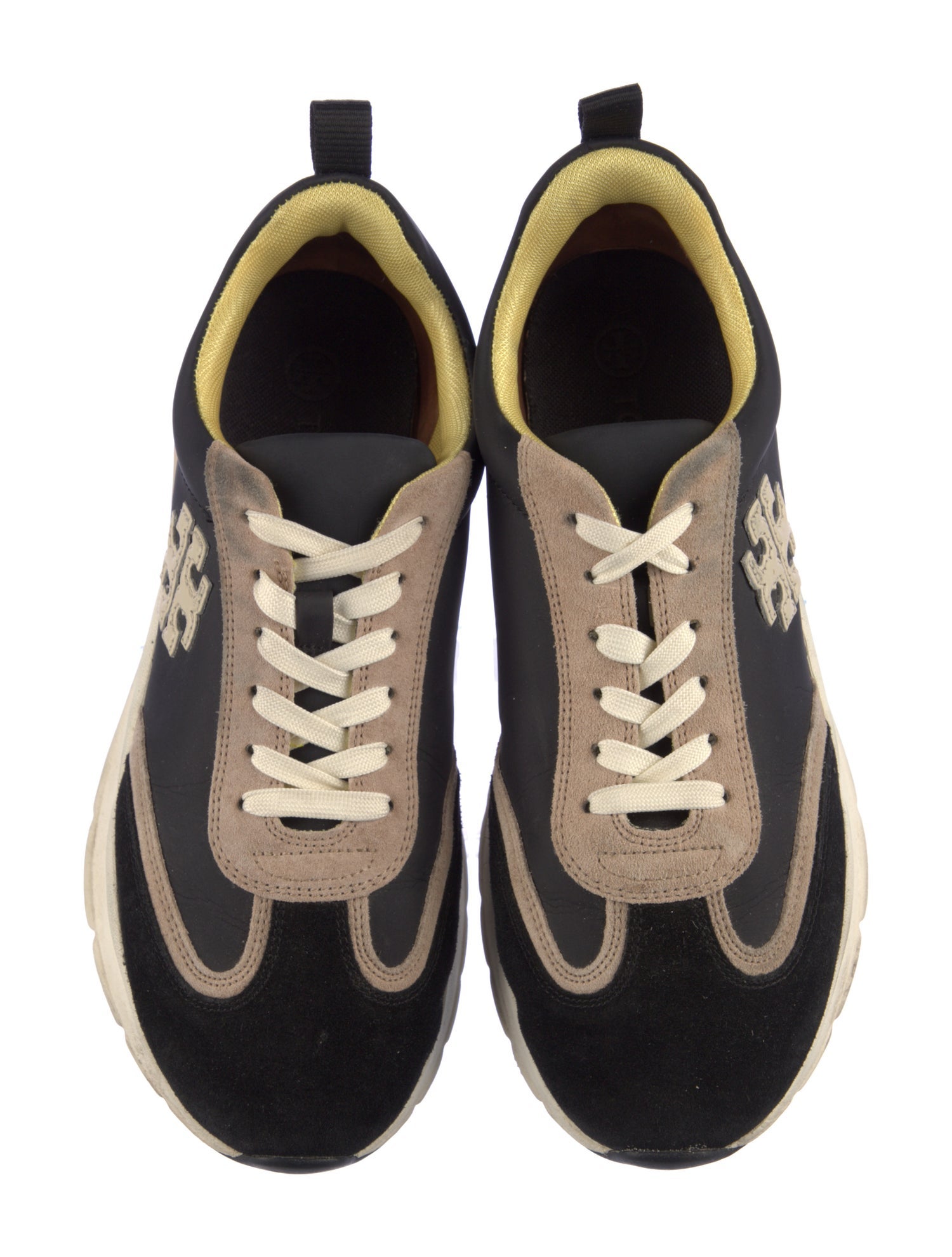 Tory Burch Suede Printed Sneakers